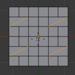 【Blender】辺を時計周りに回転・辺を反時計周りに回転